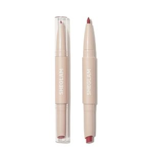 رژلب و خط لب دوسر شیگلم GLAM 101 LIPSTICK & LINER DUO Sheglam